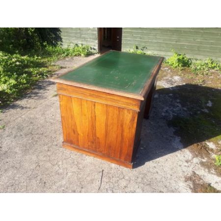 Viktorianischer antiker Palisander Schreibtisch englisch ca 1850