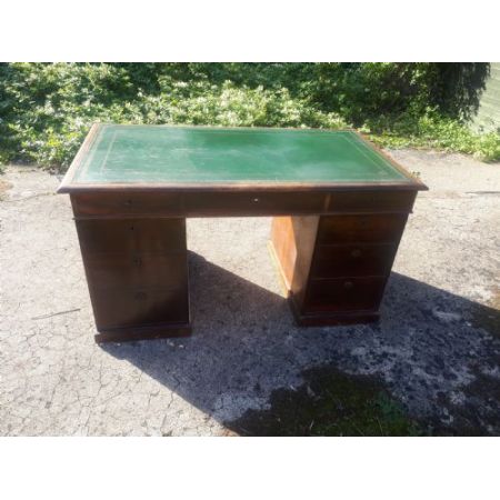 Viktorianischer antiker Palisander Schreibtisch englisch ca 1850