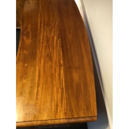 Antiker Art Deco Schreibtisch Nussbaum britisch ca 1930