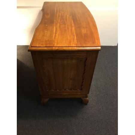 Antiker Art Deco Schreibtisch Nussbaum britisch ca 1930