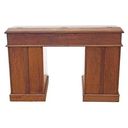 Viktorianischer antiker Eichen Sekretär englisch ca 1870