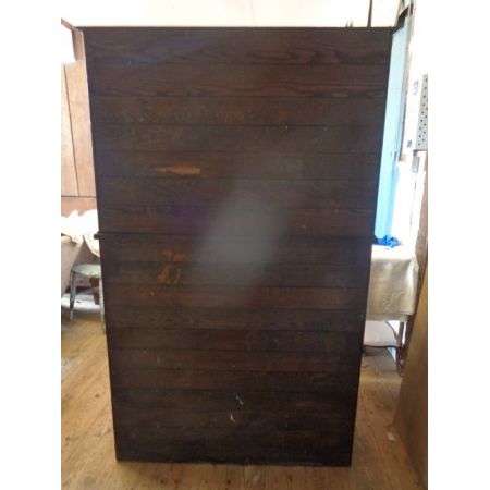 Antiker britischer Rolltop Sekretär Mahagoni ca 1920