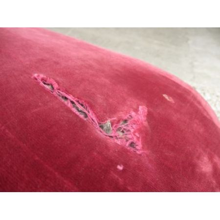 Viktorianische antike Mahagoni Chaiselongue britisch ca 1870