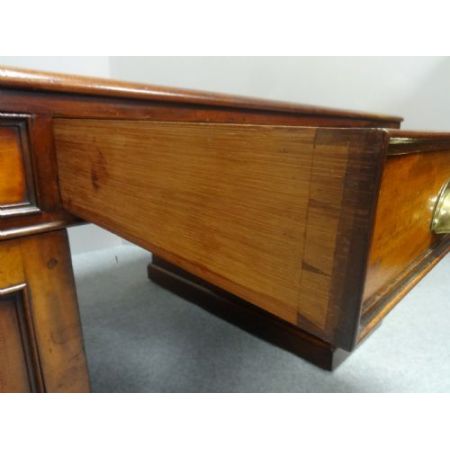 Viktorianischer Mahagoni Schreibtisch englisch antik ca 1850