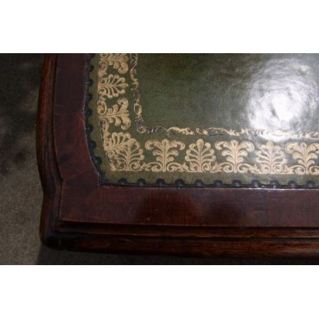 Englischer Massivholz Schreibtisch Mahagoni Partners Desk antik ca 1880