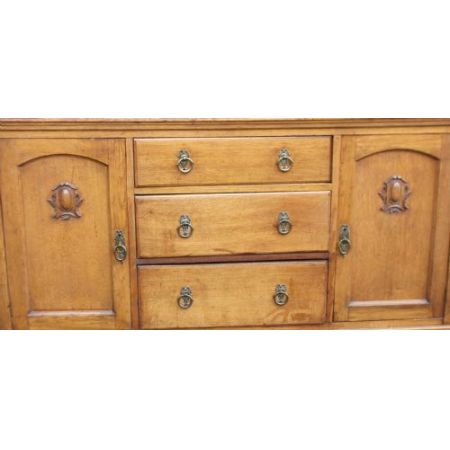 Antikes Arts & Crafts Sideboard Eiche englisch ca 1890