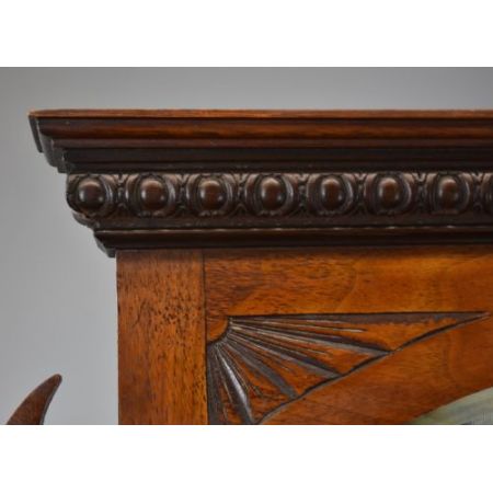 Viktorianisches antikes Nussbaum Sideboard Kommode britisch ca 1880