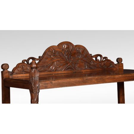 Antikes anglo-indisches Sideboard Serviertisch Buffet ca 1910