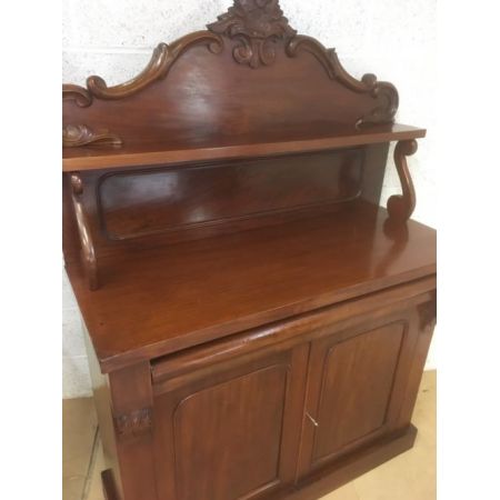 Viktorianisches Mahagoni Sideboard Chiffonier antik ca 1860