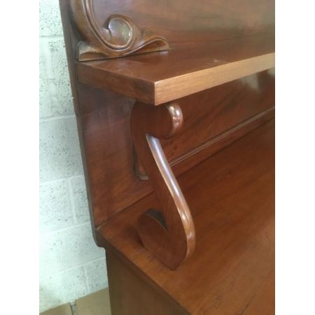 Viktorianisches Mahagoni Sideboard Chiffonier antik ca 1860