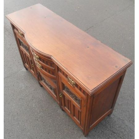 Edwardianisches antikes Mahagoni Sideboard englisch ca 1890