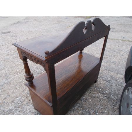 Viktorianisches antikes Eichen Buffet Sideboard britisch ca 1900