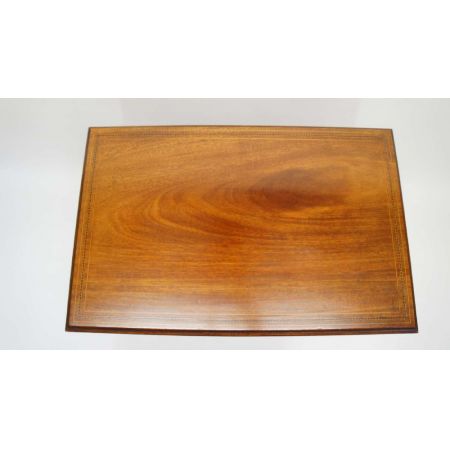 Edwardianischer antiker Mahagoni Beistelltisch ca 1890