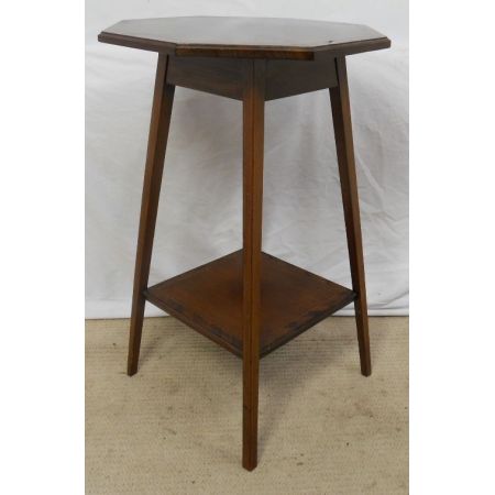 Edwardianischer antiker Mahagoni Beistelltisch britisch ca 1900