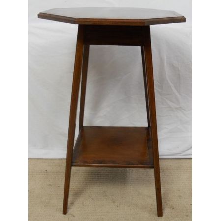 Edwardianischer antiker Mahagoni Beistelltisch britisch ca 1900