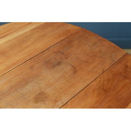 Antiker britischer Gateleg Tisch Eiche Dropleaf can 1920