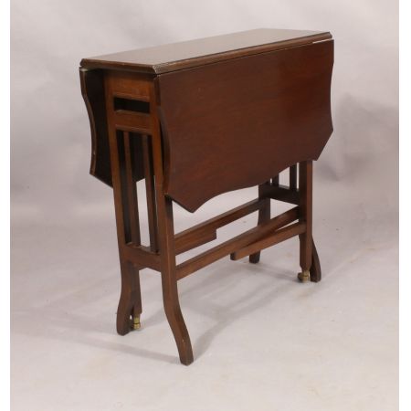 Viktorianischer antiker Sutherland Tisch Mahagoni ca 1880