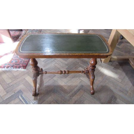 Viktorianischer antiker Eichen Schreibtisch englisch ca 1880