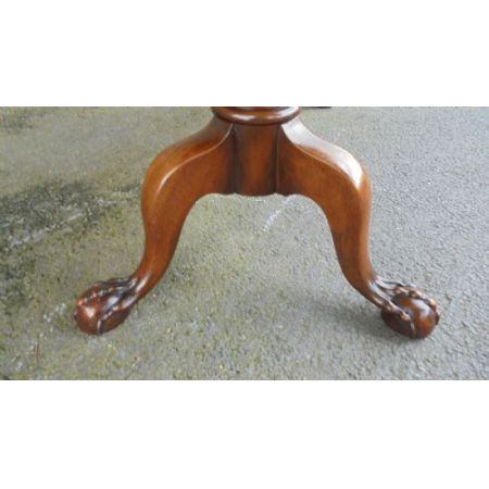 Antiker britischer Nussbaum Kaffeetisch ca 1920