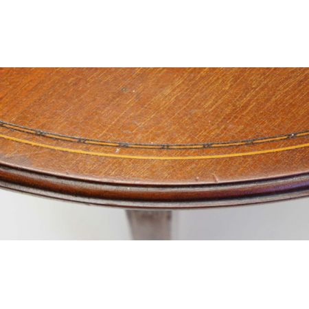 Edwardianischer antiker Mahagoni Beistelltisch englisch ca 1900