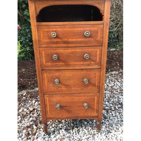 Edwardianische antike Mahagoni Kommode Schminktisch englisch ca 1890