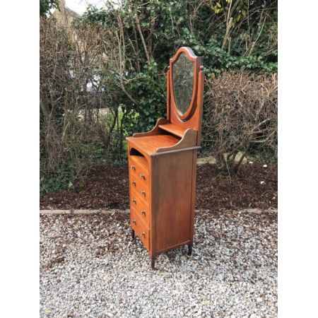 Edwardianische antike Mahagoni Kommode Schminktisch englisch ca 1890