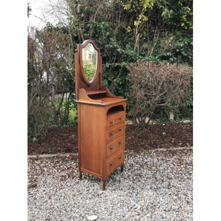 Edwardianische antike Mahagoni Kommode Schminktisch englisch ca 1890