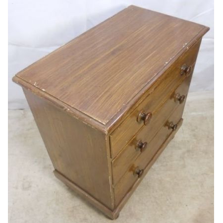 Viktorianische antike Kiefern Kommode britisch ca 1870