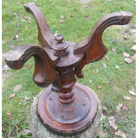 Viktorianischer antiker Nussbaum Klavierhocker englisch ca 1850