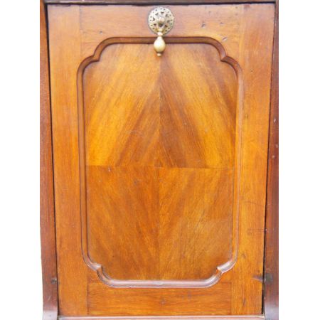 Edwardianischer antiker Mahagoni Beistelltisch Schrank englisch ca 1890