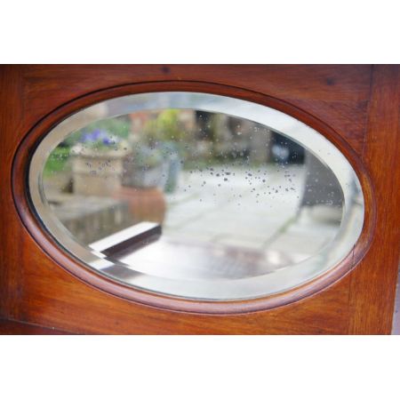 Edwardianischer antiker Mahagoni Beistelltisch Schrank englisch ca 1890