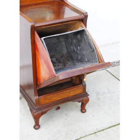 Edwardianischer antiker Mahagoni Beistelltisch Schrank englisch ca 1890