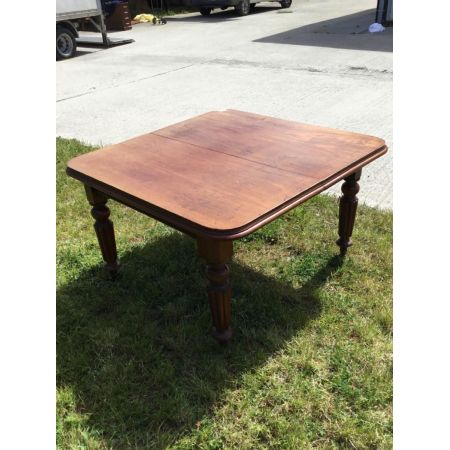 Viktorianischer antiker Mahagoni Esstisch britisch ca 1880