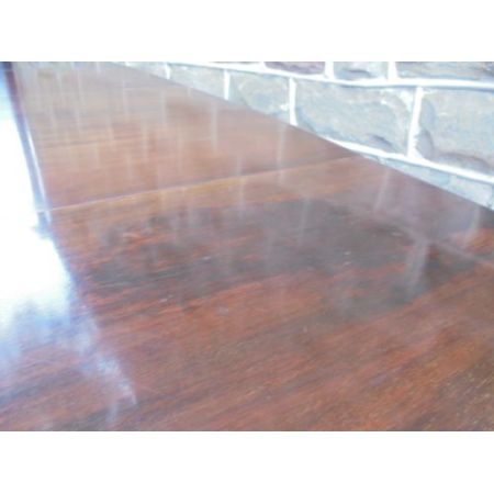 Antiker britischer Regency Mahagoni Esstisch ca 1900