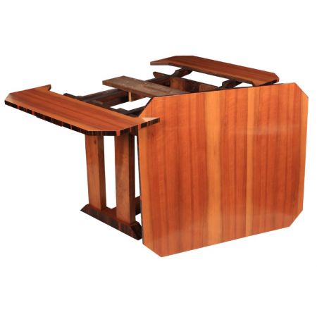 Englischer Art Deco Esstisch Nussbaum antik ca 1930