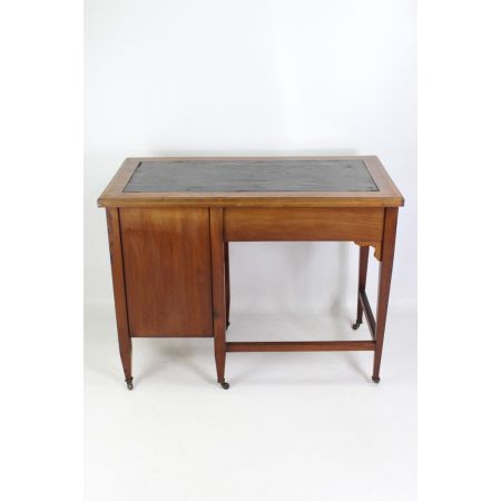 Edwardianischer Antiker Mahagoni Satinholz Schreibtisch antik ca. 1900