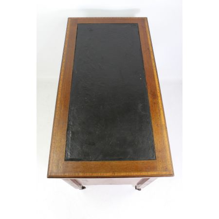 Edwardianischer Antiker Mahagoni Satinholz Schreibtisch antik ca. 1900