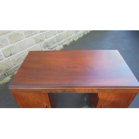 Englischer Antiker Palisander Militär Schreibtisch ca. 19. Jh.