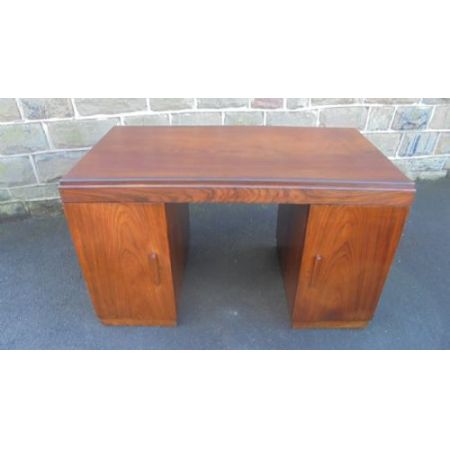 Englischer Antiker Palisander Militär Schreibtisch ca. 19. Jh.