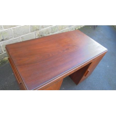 Englischer Antiker Palisander Militär Schreibtisch ca. 19. Jh.