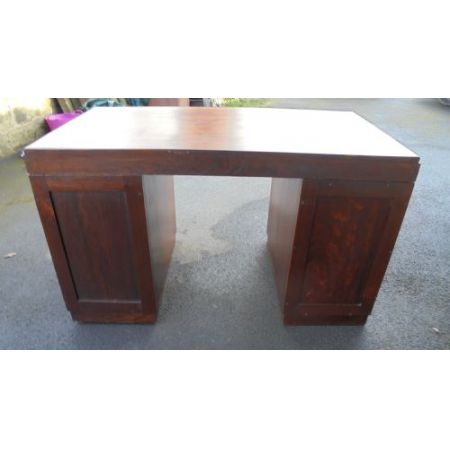 Englischer Antiker Palisander Militär Schreibtisch ca. 19. Jh.