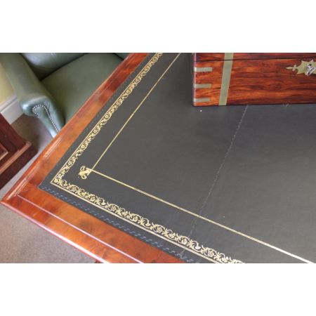 Antiker britischer Mahagoni Schreibtisch Regency ca 1825