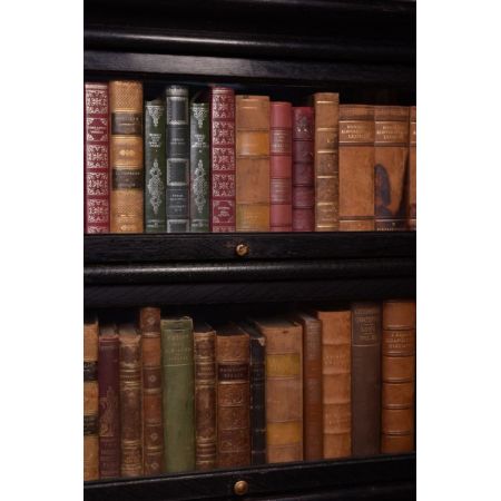 Antiker edwardianischer Eichen Bücherschrank Globe Wernicke englisch ca 1890