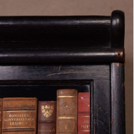 Antiker edwardianischer Eichen Bücherschrank Globe Wernicke englisch ca 1890