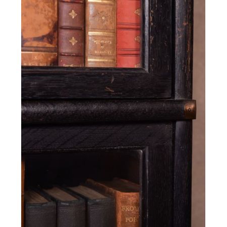 Antiker edwardianischer Eichen Bücherschrank Globe Wernicke englisch ca 1890