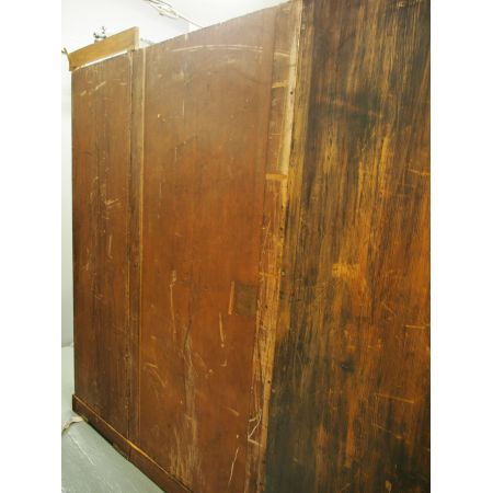 Viktorianisches antikes Nussbaum Bücherregal englisch ca 1870