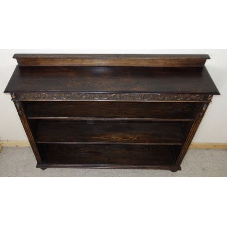 Antiker britischer Eichen Bücherschrank ca 1920