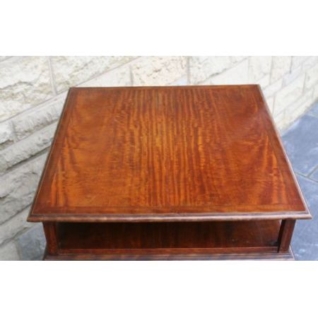 Edwardianisches antikes Satinwood Revolving Bookcase britisch ca 1890