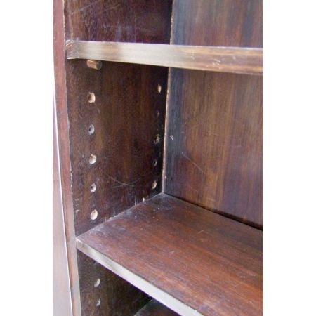 Antikes edwardianisches Mahagoni Bücherregal britisch ca 1910