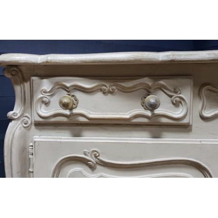 Antikes französisches Sideboard Massivholz ca 1860